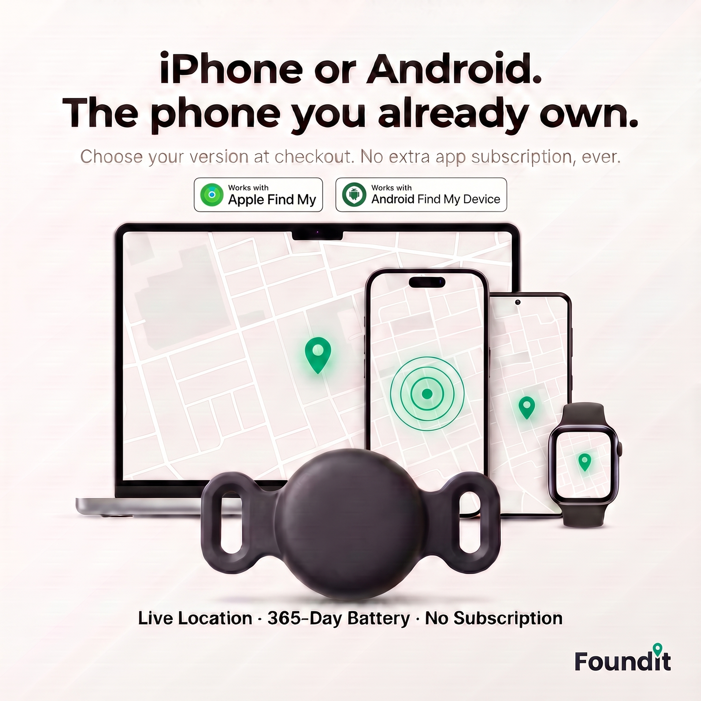 FoundIT™ GPS TRACKER